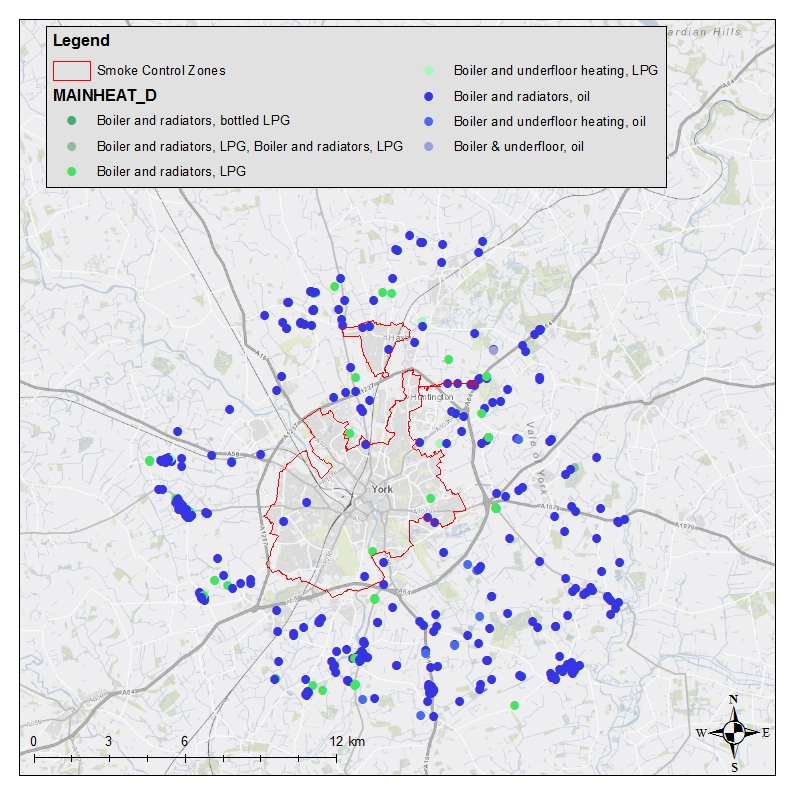 York liquid fuels map