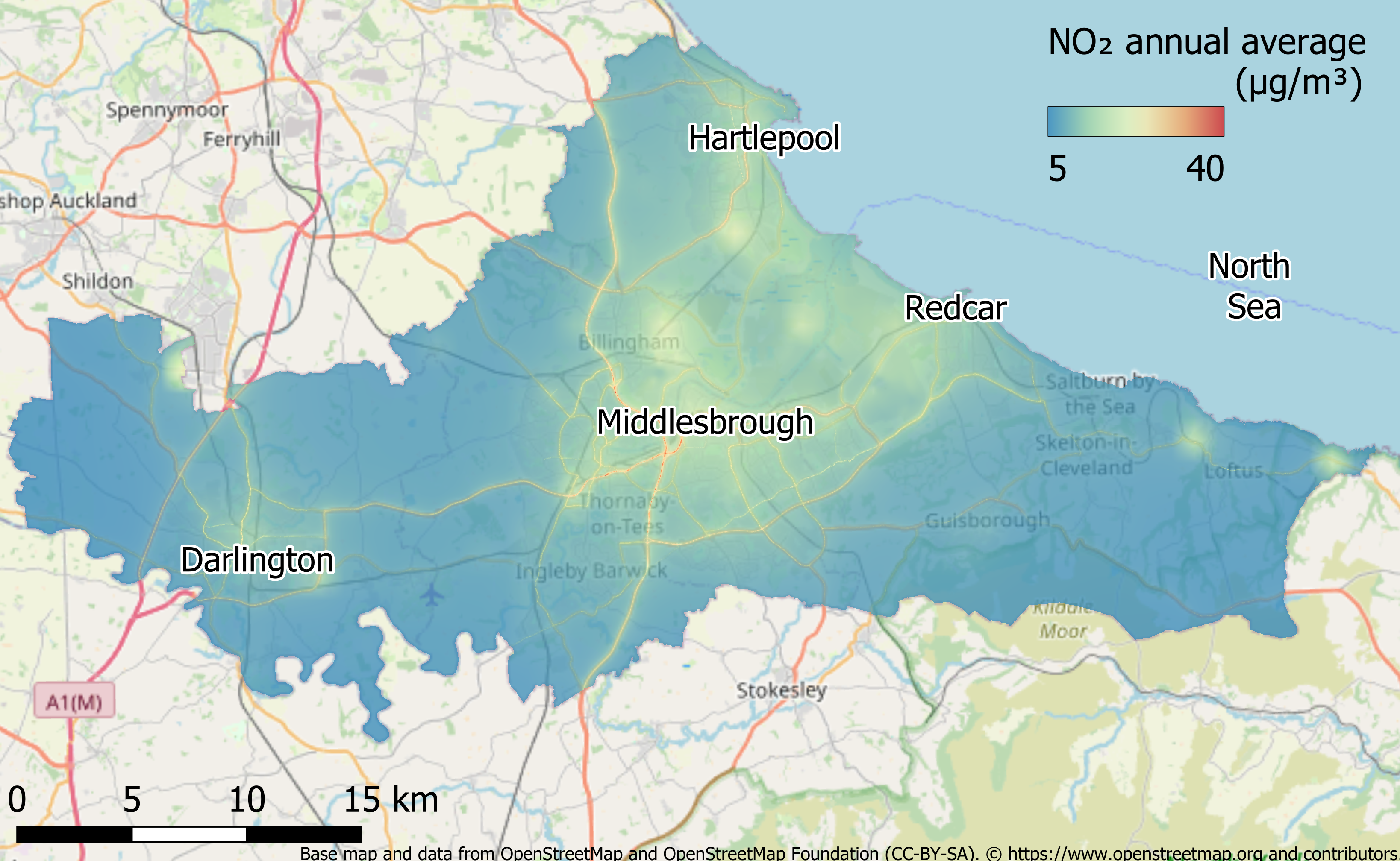 Tees Valley concentration map image