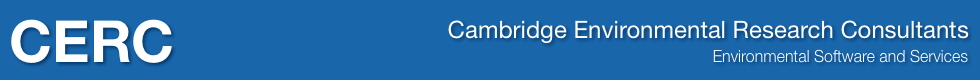 Cambridge Environmental Research Consultants, Environmental Software and Services