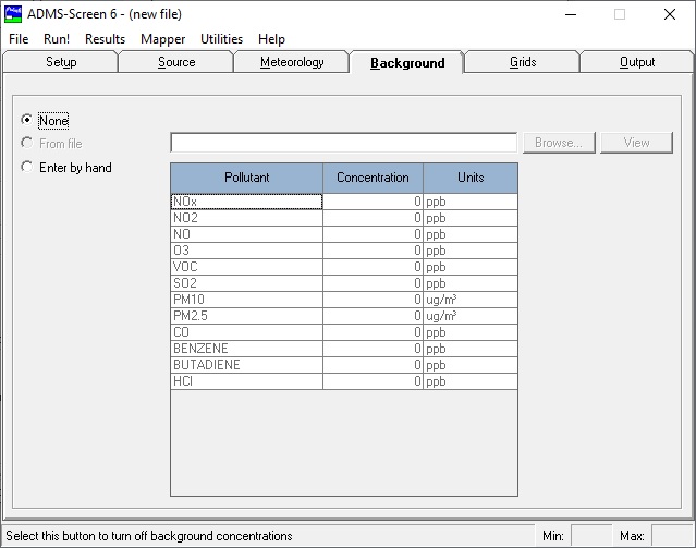 ADMS-Screen interface image: data screen